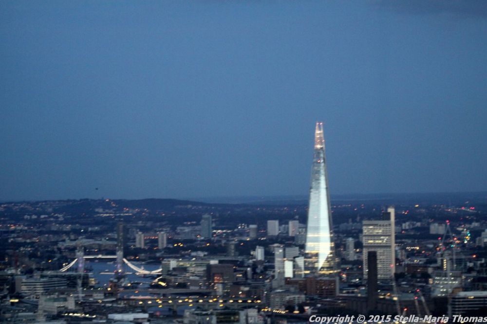 BT TOWER 50TH BIRTHDAY, VIEW FROM THE TOP 054
