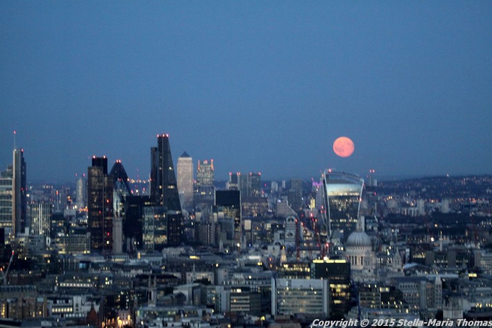 BT TOWER 50TH BIRTHDAY, VIEW FROM THE TOP 055