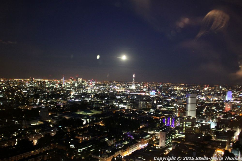 BT TOWER 50TH BIRTHDAY, VIEW FROM THE TOP 065
