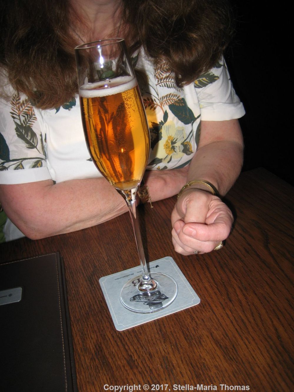 BLUE BOAR BAR, CLASSIC CHAMPAGNE COCKTAIL 001