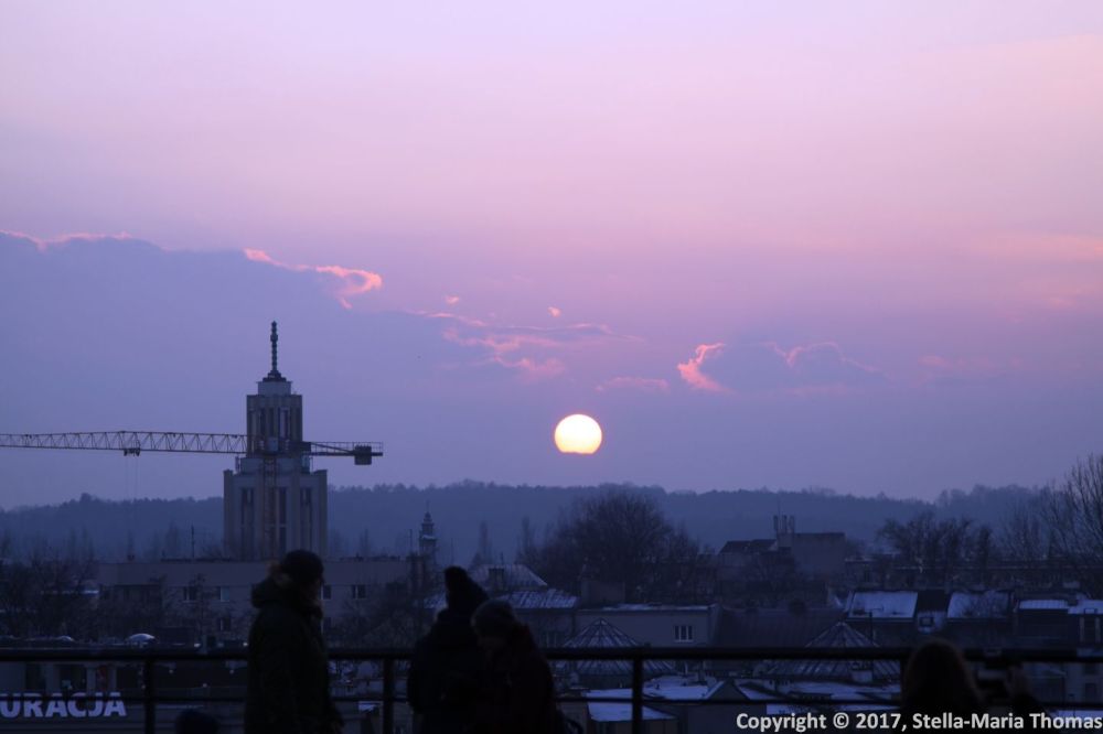 SUNSET OVER KRAKOW 002
