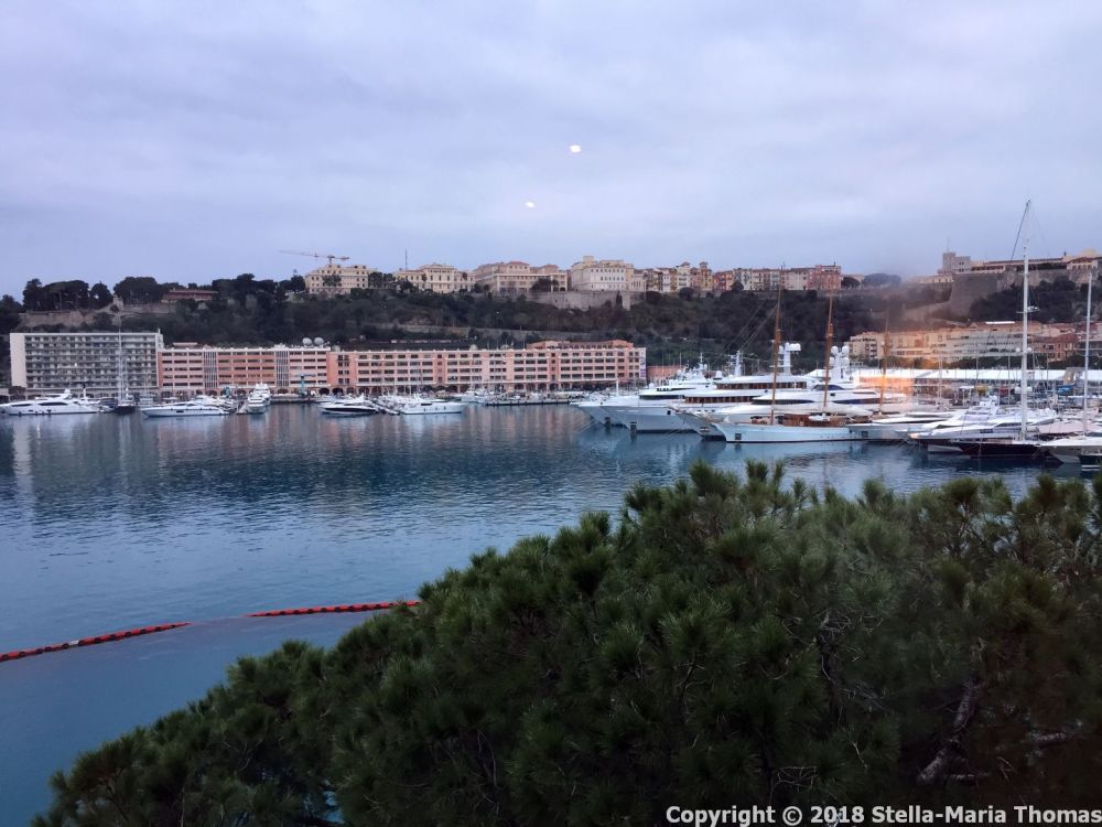 PORT PALACE HOTEL, MONACO, VIEW FROM THE ROOM 001