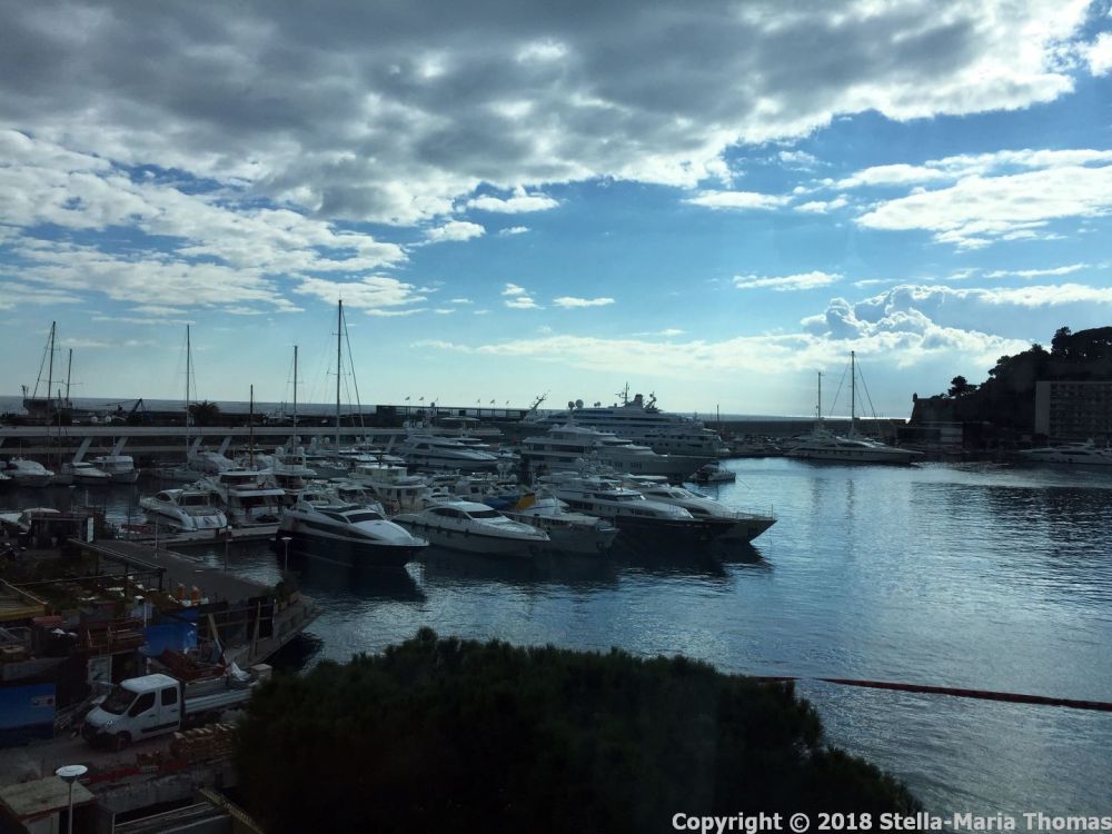 PORT PALACE HOTEL, MONACO, VIEW FROM THE ROOM 006