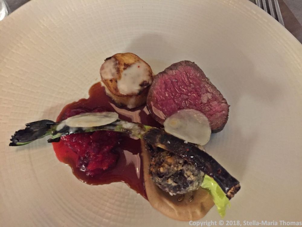 FRENCHIES, VENISON, BLACK PUDDING, CELERIAC, CRANBERRY 005