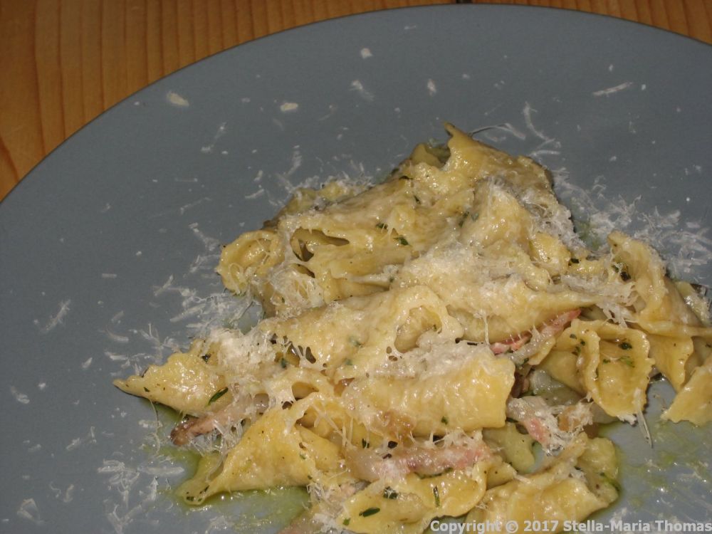GORILLA, PASTA WITH BACON AND ARTICHOKE 008