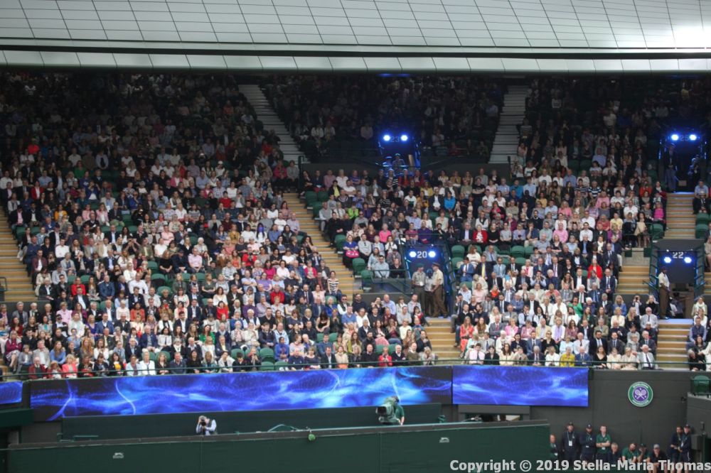 WIMBLEDON NO 1 COURT CELEBRATION 008